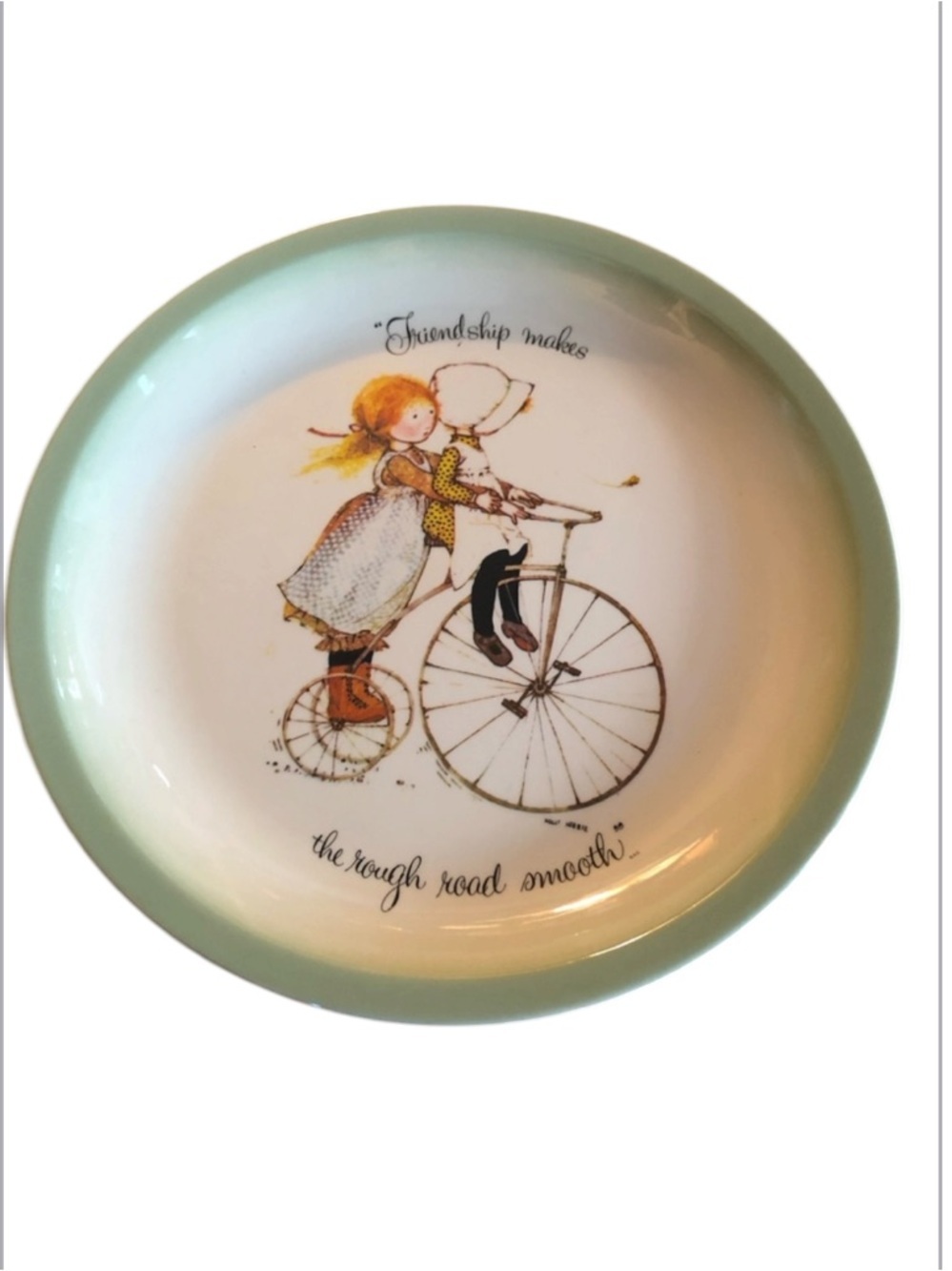 1972 Holly Hobbie Collector's Edition Plate